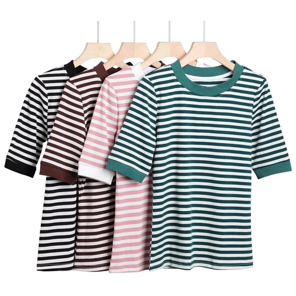 Women's Striped T-Shirt: Casual Summer Fashion