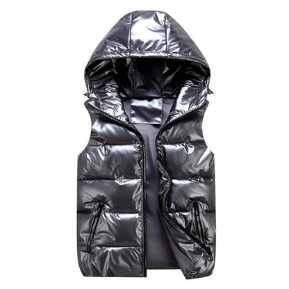 Women Quilted Cotton Padded Winter Vest