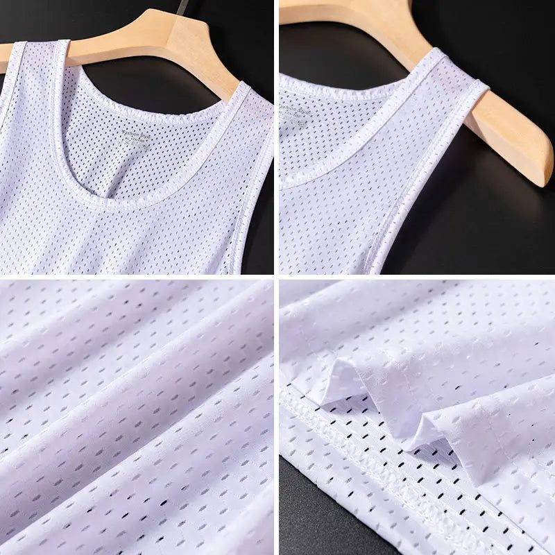 Men's Quick-Drying Ice Silk Mesh Tank Top
