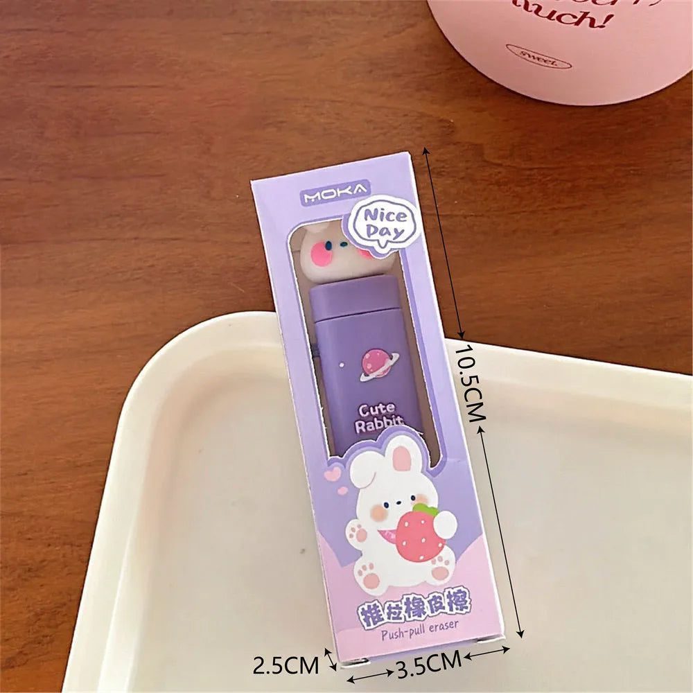 Adorable Cartoon Pet Eraser for Students