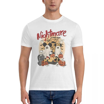 Mickey Minnie Halloween Ghost Men's T-Shirt