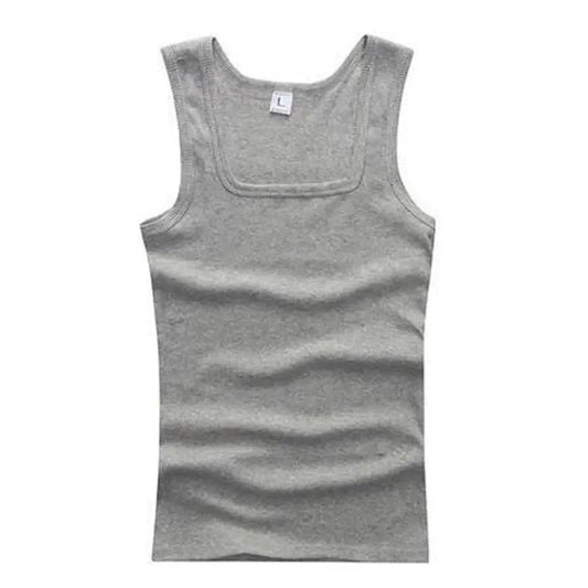 Unisex Ribbed Tank Top for Gym Wear