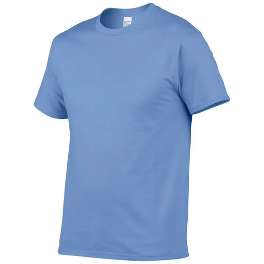 High Quality Men's Cotton Solid Color T-Shirt