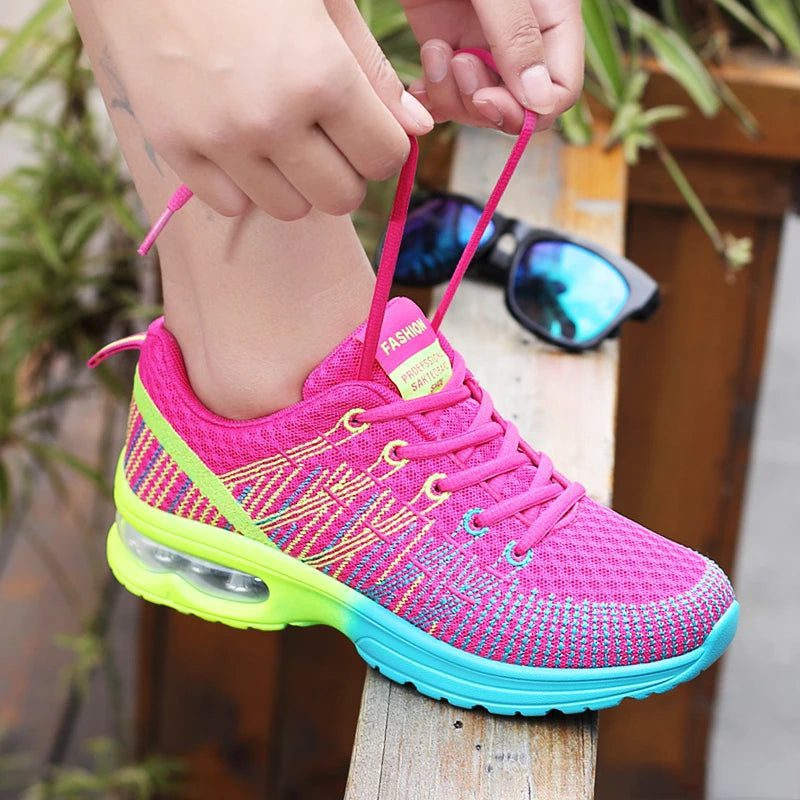 High-Quality Women's Breathable Running Sports Shoes