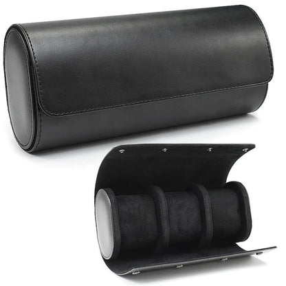 Luxury Leather Watch Roll Travel Case Pouch