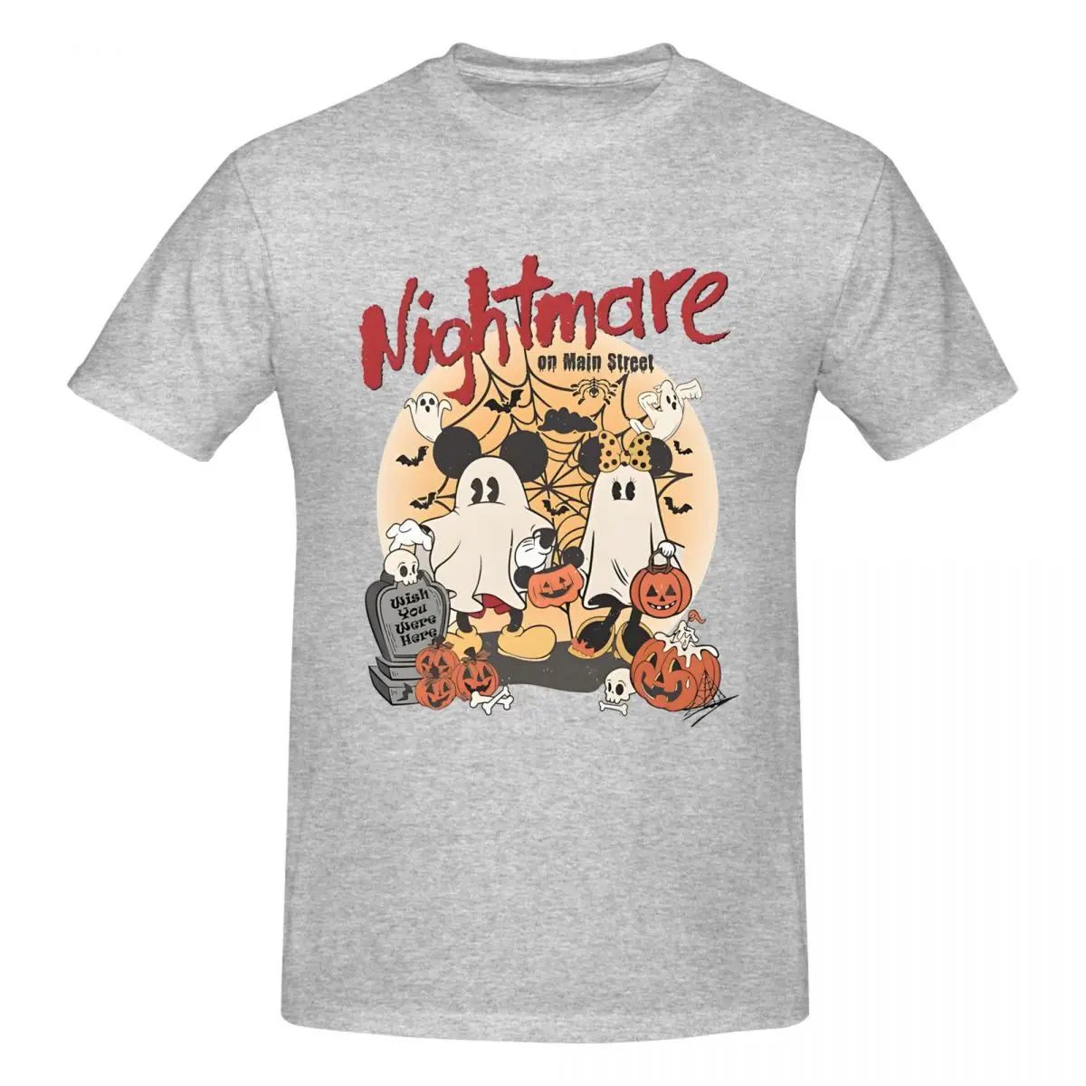 Mickey Minnie Halloween Ghost Men's T-Shirt