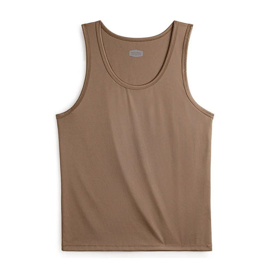 Breathable Men's Ribbed Tank Top - Summer Essential