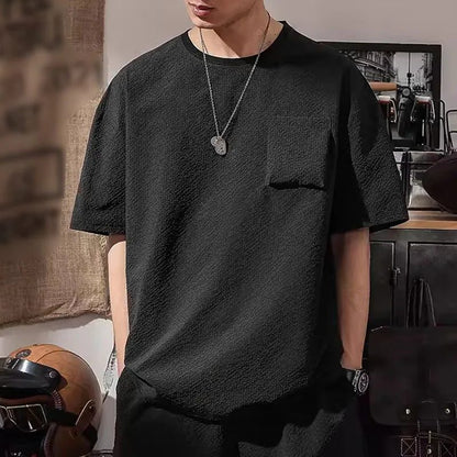 Men's Casual Pocket T-Shirt Summer Fashion