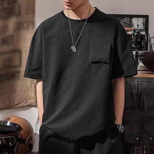 Men's Casual Pocket T-Shirt Summer Fashion