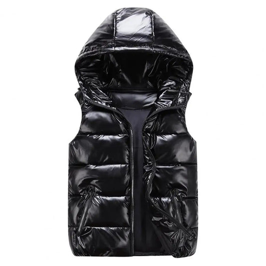 Women Quilted Cotton Padded Winter Vest