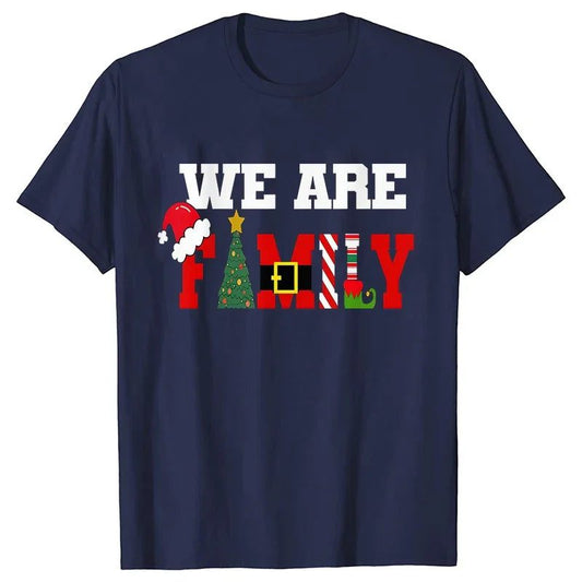 Funny Family Matching Christmas T-Shirt for Everyone