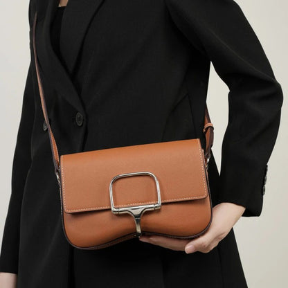 Trendy Cowhide Leather Crossbody Bags for Women