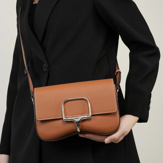 Trendy Cowhide Leather Crossbody Bags for Women