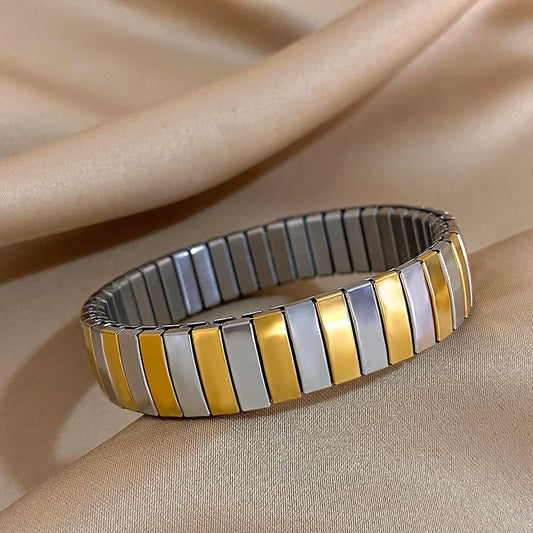Waterproof Gold Plated Stainless Steel Bracelets