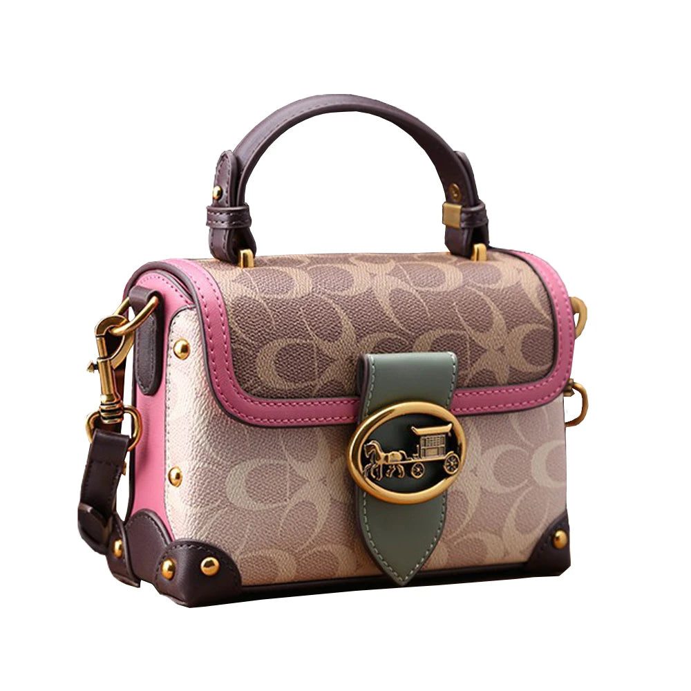 2024 Trendy Rose Red Crossbody Handbag