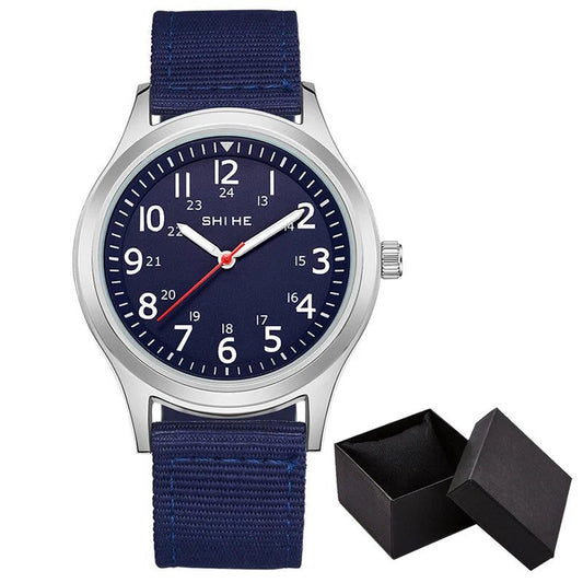 Unisex Luminous Dial Military Sports Quartz Watch