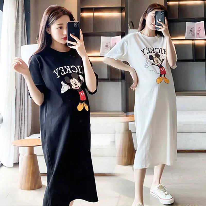 Mickey Graphic T-Shirt Dress for Women