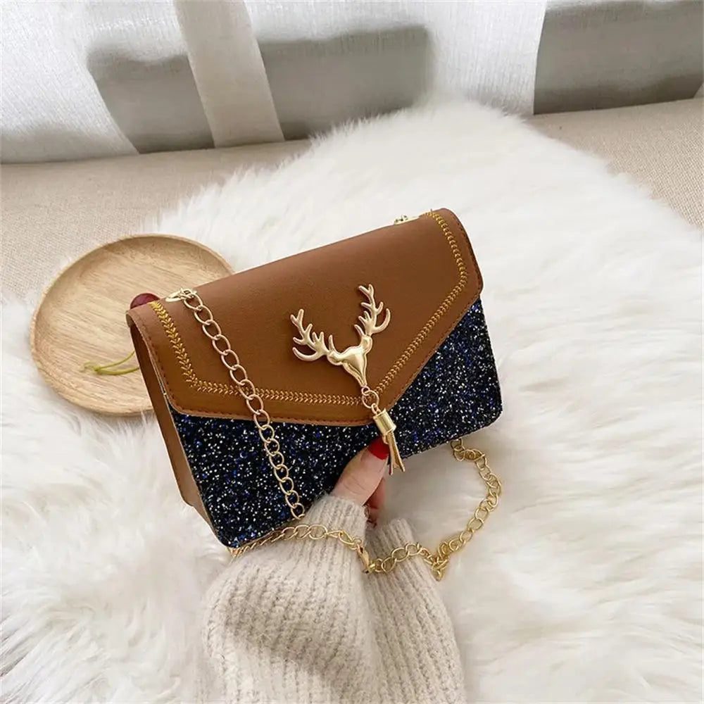 Chic PU Leather Crossbody Bag for Women