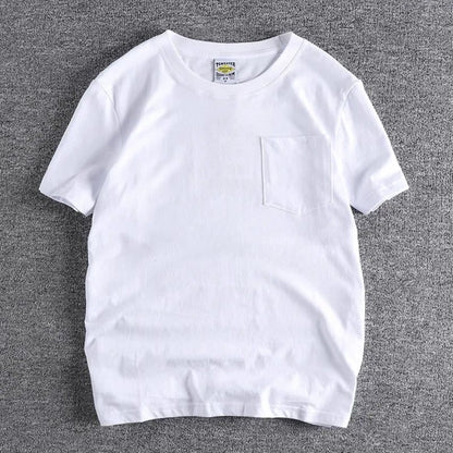 Men's Cotton Pocket T-Shirt - Basic Style