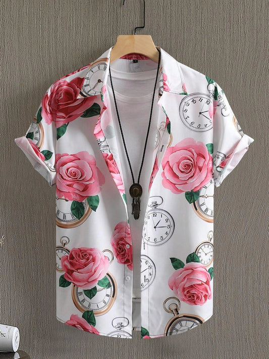 Hawaiian Short Sleeve Shirts for Men and Women