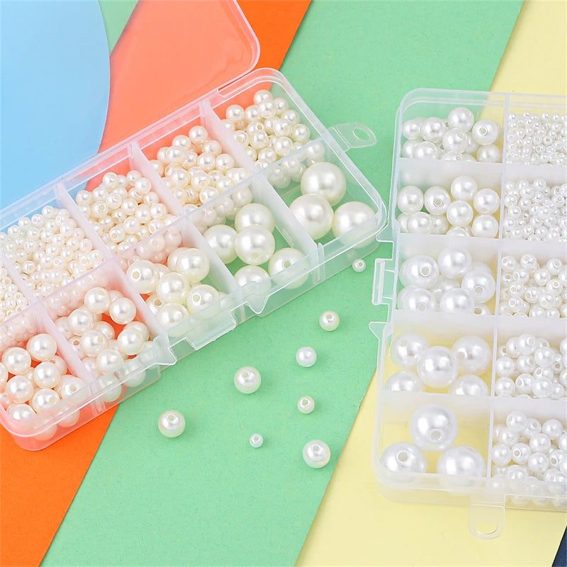 Imitation Pearl Bead Kit for DIY Jewelry