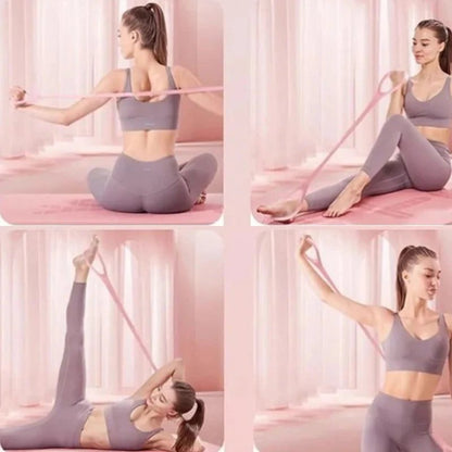 8-Shaped Resistance Band for Home Workouts