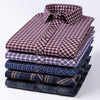 Men's Plus Size Cotton Plaid Flannel Shirt