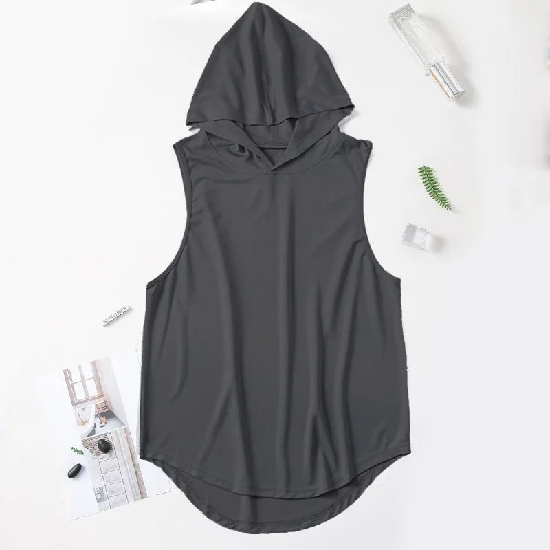 Breathable Men's Mesh Tank Top for Fitness
