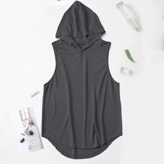 Breathable Men's Mesh Tank Top for Fitness