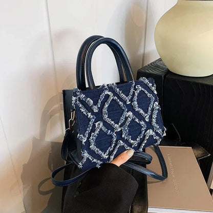 2024 Fashion Denim Messenger Bags for Women