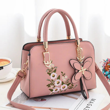 Luxury Embroidered Women's Crossbody Tote Bag