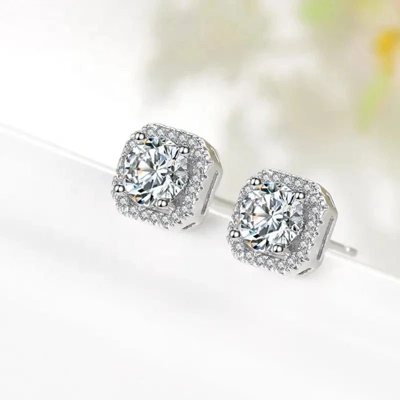 Luxury Moissanite Wedding Jewelry Set for Lovers