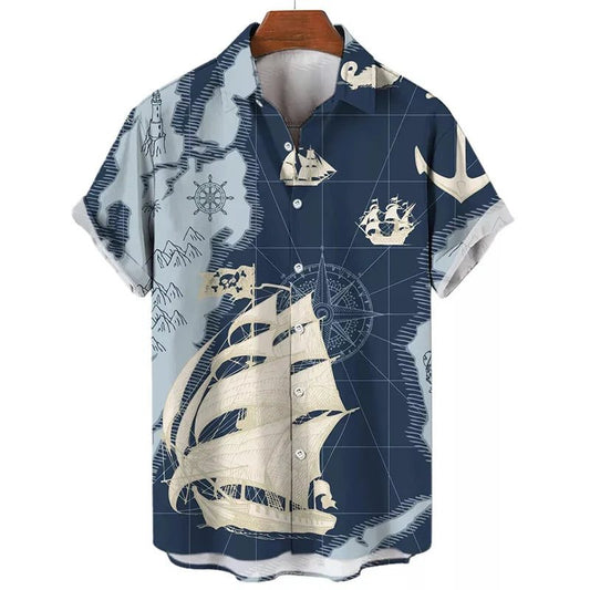 2024 Vintage Hawaiian Shirts for Men