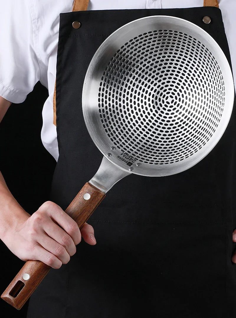 Extra Large Slotted Spoon Strainer for Cooking