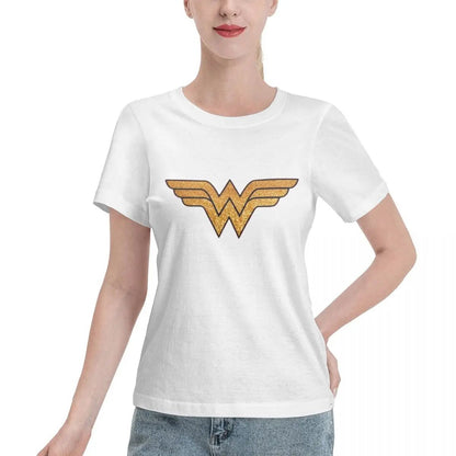 Summer Cotton T-Shirts for Women - Wonder Woman