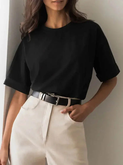 Trendy Oversized Cotton T-Shirts for Women