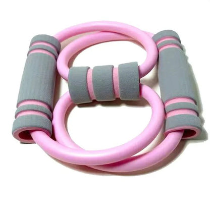 Elastic Resistance Bands for Home Fitness Workouts