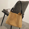 2024 Retro Suede Bucket Bag for Women