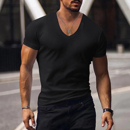 Men's V-Neck Quick-Dry Summer T-Shirt