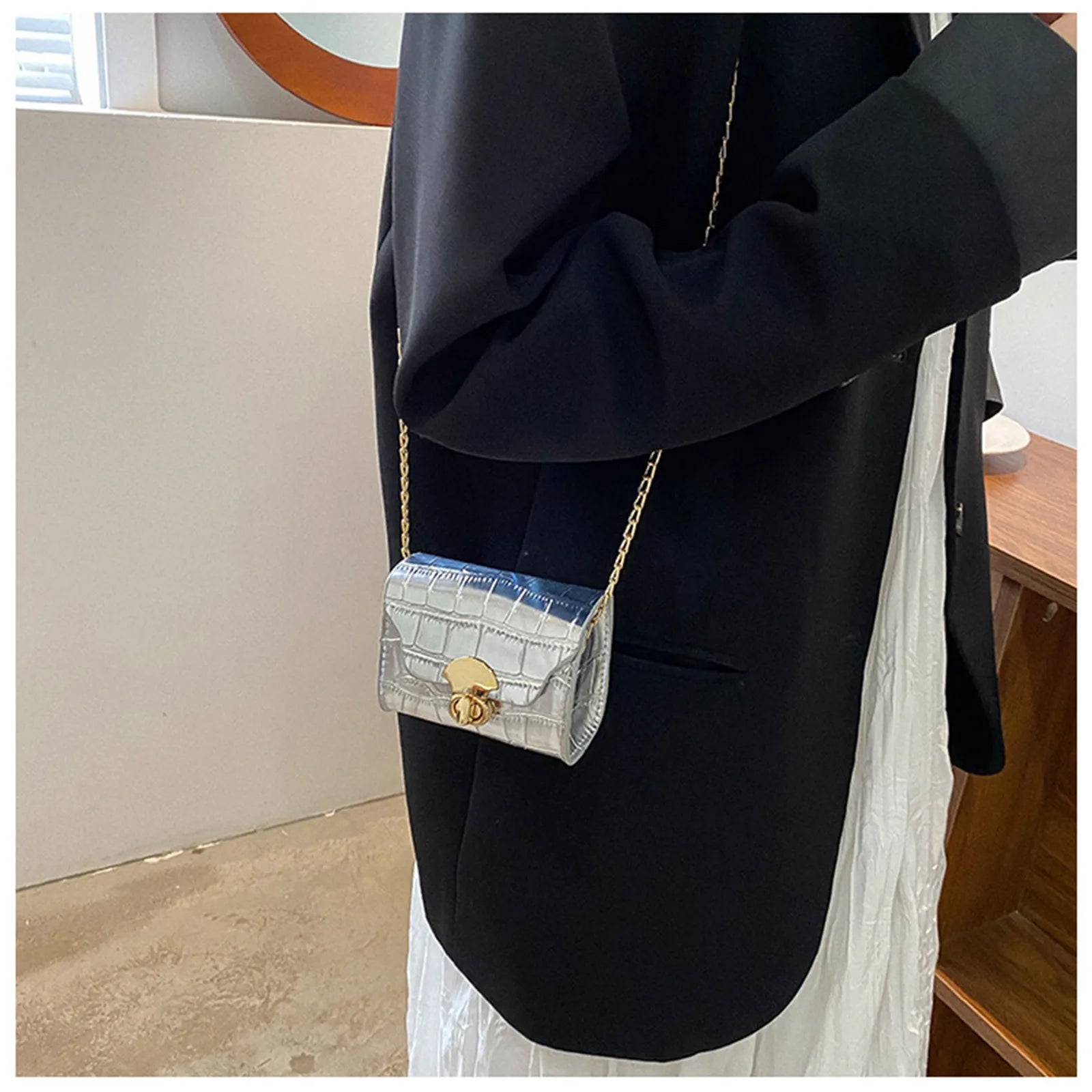 Korean One Shoulder Crossbody Bag for Women