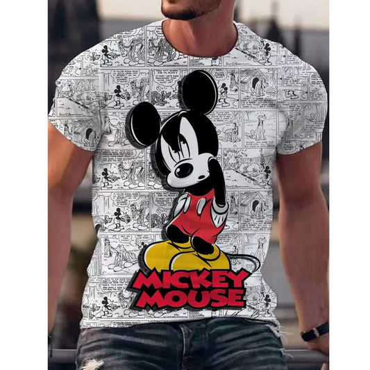 Men's Vintage Mickey Mouse Oversized T-Shirt