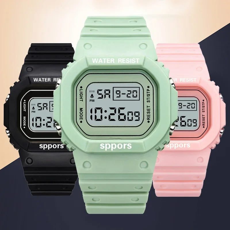 Waterproof Unisex Digital Luminous Sport Watch