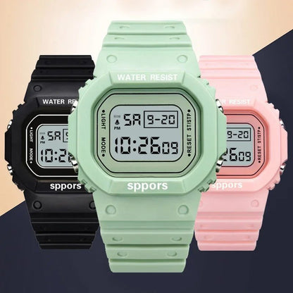 Waterproof Unisex Digital Luminous Sport Watch