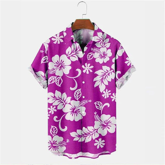 Stylish Hawaiian Floral Shirt for Men