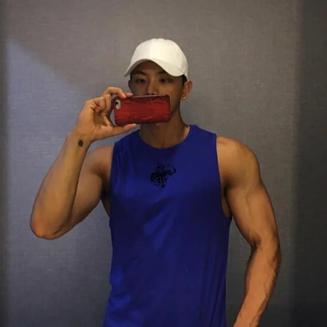 High-Quality Men's Sleeveless Workout Tank Tops