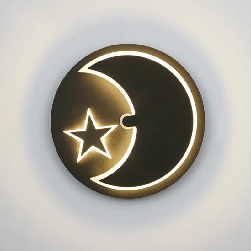 Adjustable 360° Minimalist Wall Lamp for Living Room