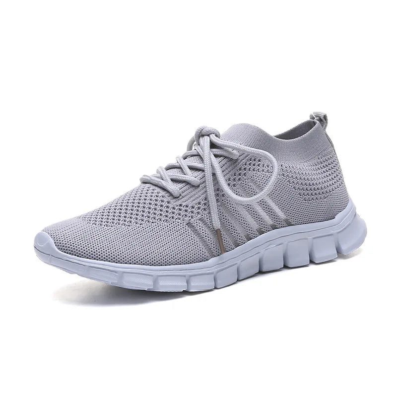 Trendy Breathable Mesh Platform Sneakers for Women