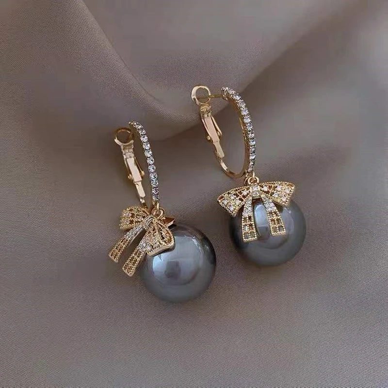 Luxury Pearl Bead Earrings for Women