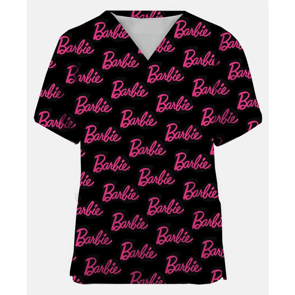 Cute Nurse Scrubs T-Shirt for Women