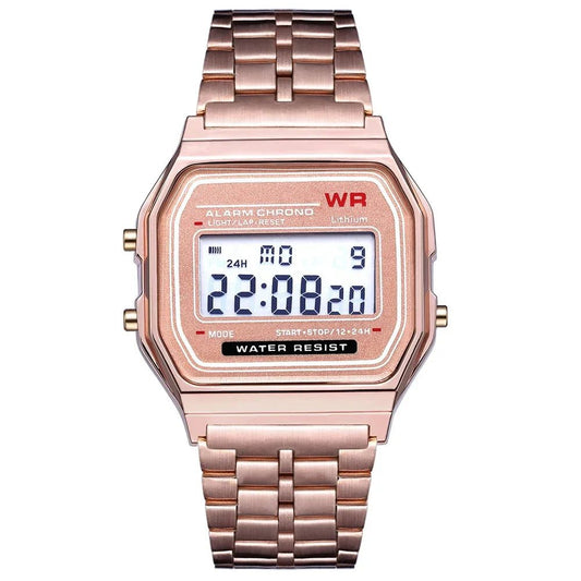 Vintage LED Digital Unisex Sports Wristwatch